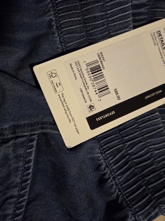 CALIA by Carrie Underwood Pants - NWT CALIA Effortless High-Rise Wide Leg Pant – Women's M – Dark Indigo